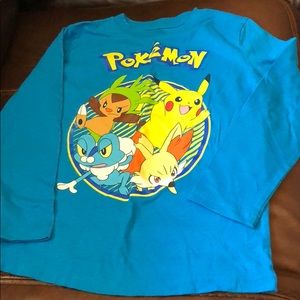 Boys long sleeve Pokémon shirt